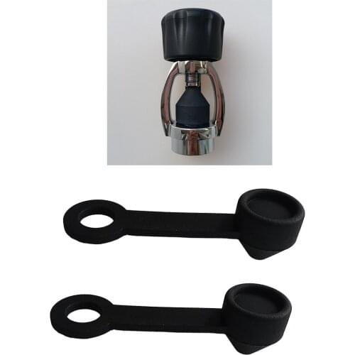 2 Pieces Durable Scuba Diving Regulator First Stage Dust Cap Cover for Din to Yoke Adapter 3.62inch