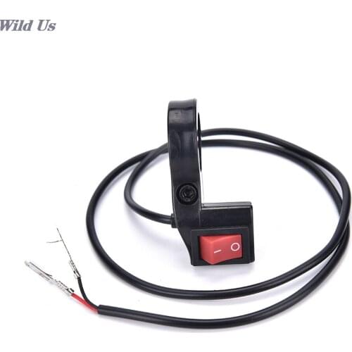 2017 22mm On/Off Handlebar Headlight Lights Switch Sport Dirt Bike Motorcycle Headlight Switches