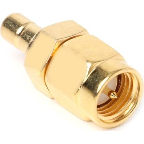 50Ω SMA Male to SMB Male Car DAB Digital Radio Aerial Antenna Connector Adapter