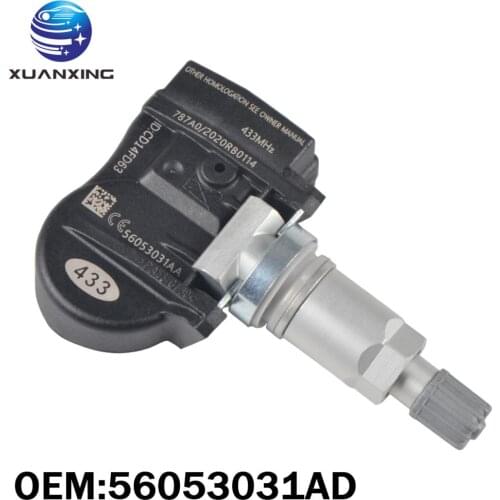 56053031AD Tire Pressure Sensor Monitoring System TPMS 433MHz For Dodge Journey Avenger Caliber Grand Caravan Charger Magnum