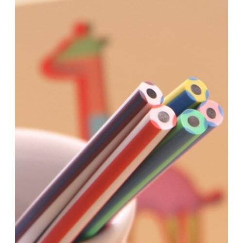 Colorful Bendy Flexible Soft Pencil With Eraser Student Pen Kawaii School Stationery Office Writing Supplies Kid Gift Pencil