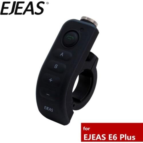 EJEAS E6 Plus Original Handlebar Remote Control for E6+ Motorcycle Bluetooth Helmet Intercom Headset