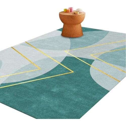 Geometric Home Area Indoor Carpet Living Room Coffee Table Household Large Carpet Double Bed Bedroom Bedside Carpet
