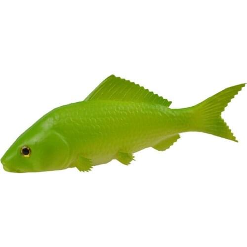 Gresorth 9.2 inch Fake Green Carp Artificial Fish Decoration Toy Model Party Home Party Christmas Display