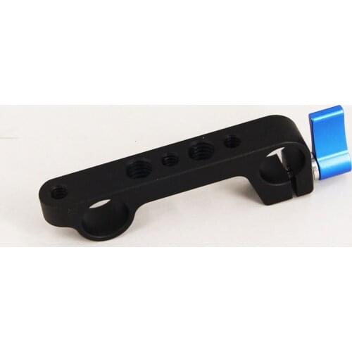 Light Weight Railblock Rod Clamp With 1/4" 3/8" Thread For Red And Other 15mm DSLR Camera Rig Magic Arm Moniter Accessories
