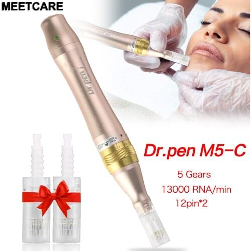 M5 Derma Pen Auto Microneedle Derma Roller Dr.Pen Ultima Dermapen for Wrinkle Stretch Marks Removal