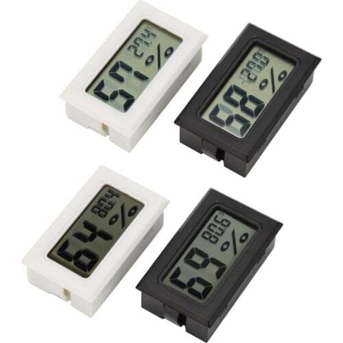 Mini LCD Digital Thermometer Hygrometer Temperature Indoor Convenient Temperature Humidity Meter Gauge Instruments