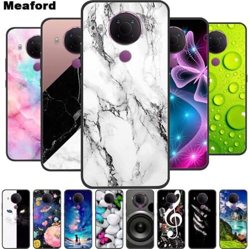 For Nokia 5.4 Case Marble Soft Silicone Back Case for Phone Cover For Nokia 5.4 Cases Nokia5.4 TA-1333 Coque 6.39 inch Capa