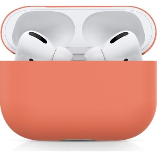 Soft Silicone Full Protective Case Cover with Keychain for Airpods Pro Charging Box Men Women