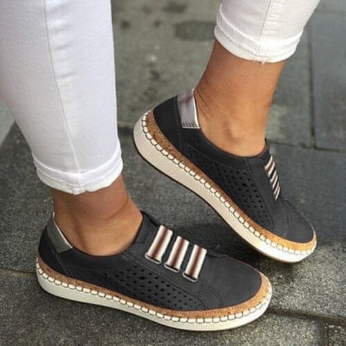 2021 New Autumn Large Lady Casual Shoes Comfortable Soft Large Size 35-43