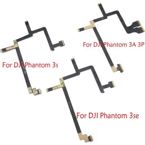 New For DJI Phantom 3 Camera Drone 3A 3P 3S SE Flexible Gimbal Cable Flex Flat Ribbon Cable Camera Repairing Parts