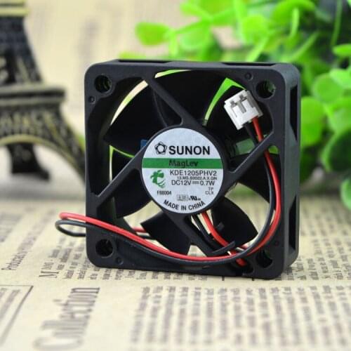 Original ADDA 5015 5CM CPU Graphics Card KDE1205PHV2 12V 0.7A cooling fan 50X50X15MM