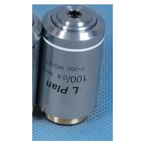 100X semi-apochromatic dry type long working distance LPL Metallurgical microscope Infinity plan objective