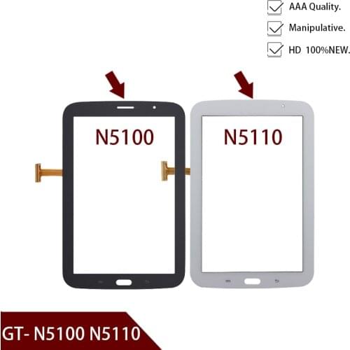 High Quality For Samsung Galaxy Note 8 GT-N5100 N5110 N5100 Touch Screen Panel Digitizer Glass Replacement +Tools