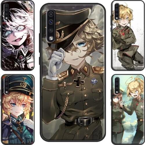 Youjo Senki Case For Samsung A32 A12 A52 A72 S21 Ultra S20 FE Plus A50 A70 A02S A21S A31 A51 A71 Cover