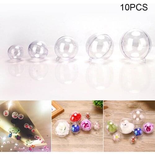 10pcs Transparent ball drop Tanabata Valentines Day decoration pendant Roof hanging ceiling pendant Candy box