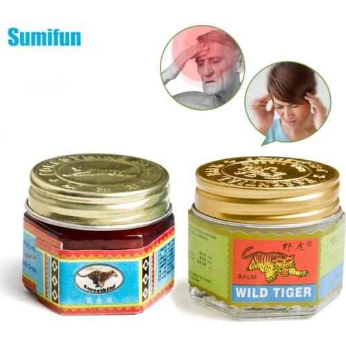 2 Types of 1Pcs Chinese Essential Pain Relief Cool Cream Body Massage Neck Massager Arthritis Tiger Balm Back Muscle Pain Relief