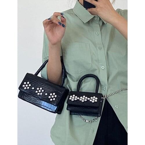 2020 Fashion Trend Women Crocodile Pattern Crossbody Handbags Vintage Classic Solid Style Shoulder Bag Stylish Tote for Ladies