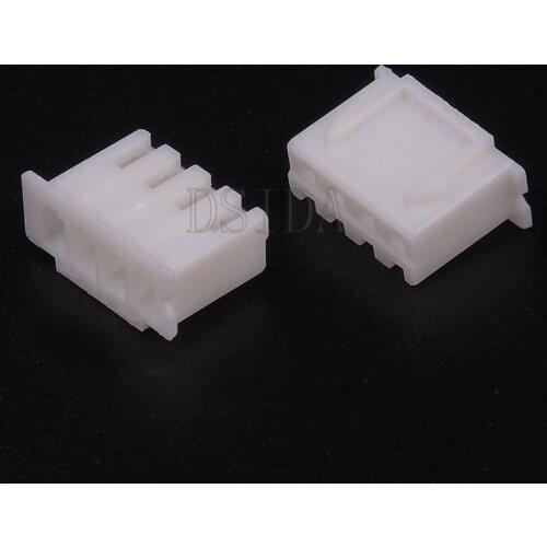 50PCS XH2.54 2.54mm Pitch Female housing Plastic Shell Housing 4Pin 4P 4 Pin XH2.54 Connector