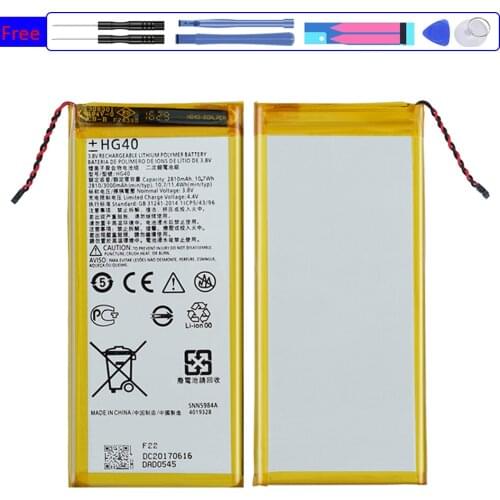 Battery HG40 3500mAh For Motorola Moto G5 Plus XT1684 XT1685 XT1687 XT1681 G5Plus HG 40 Bateria