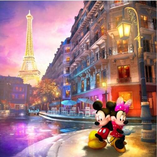 5d DIY Diamond Painting Cross Stitch Kits Diamond Mosaic Embroidery Home Decor Cartoon Disney Mickey Mouse