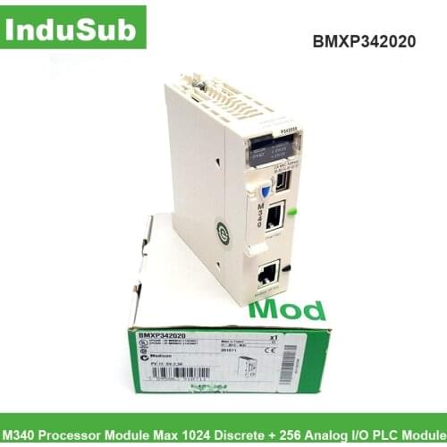 BMXP342020 New original Modicon CPU340-20 Modbus Ethernet M340 Processor Module Ethernet