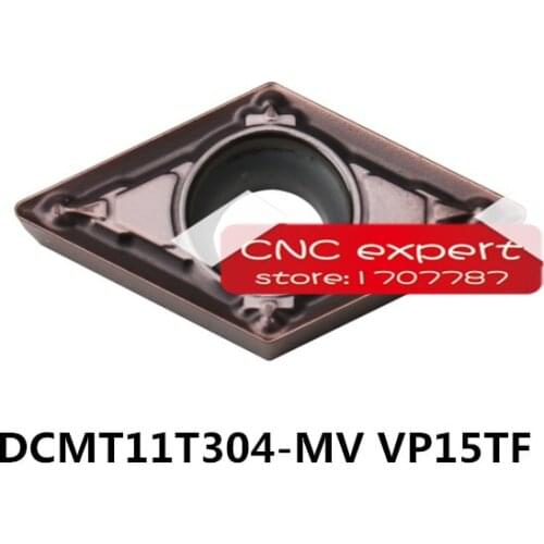 DCMT11T302-MV VP15TF/DCMT11T304-MV VP15TF/DCMT11T308-MV VP15TF. cutting blade,Suitable for SDJCR SDQCR SDNCN Series Lathe Tool