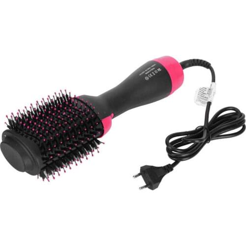 Douche Bathroom Supplies 1000W Hair Dryer Hot Air Brush Hair Straightener Curler Comb Ion Blow Dryer EU 220V regendouche hand