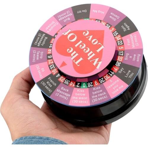 Flirting Toys Sex Dice Fun carousel Foreplay Gift Sex Toys for Couple Sex Game Table Set for Couples