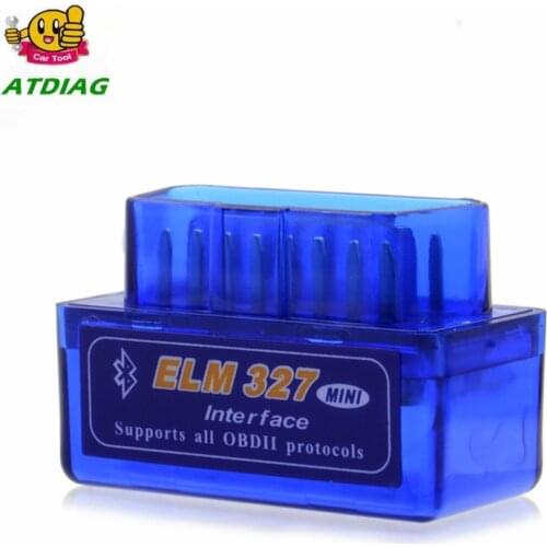 Mini ELM327 OBD Bluetooth OBD2 V2.1 Auto Scanner OBDII 2 Car ELM 327 Tester Diagnostic Tool for Android Windows Symbian