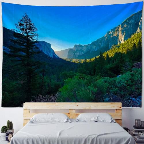 XIANYUNHE Landscape Tapestry Colored Printed Decorative Mandala Tapestry Indian 150cmx130cm 200cmx150cm Boho Wall Carpet