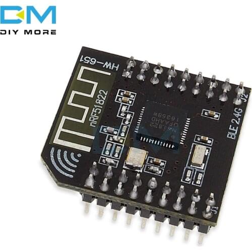 NRF51822 Module 2.4G Wireless Communication Bluetooth 4.0 Zigbee Module DMX512 Board