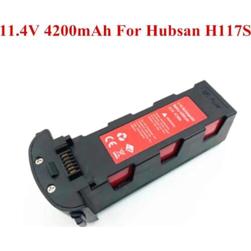 Upgrade 11.4v 4200mAh Battery for Hubsan H117S Zino GPS RC Quadcopter Spare Parts 11.4V Battery For RC FPV Racing Camera Drones
