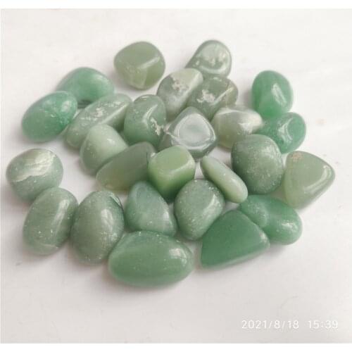 15-30mm Natural Aventurine Gravel Crystal Stone Rock Healing Gemstone Minerals Specimen Health Decoration Collection