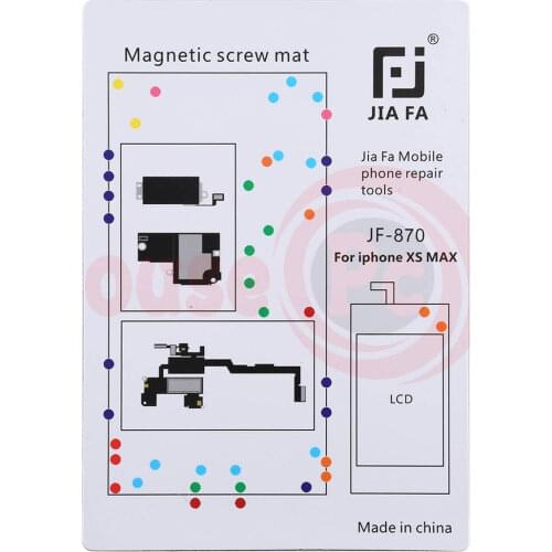Carpet magnetic map screws repair for Iphone Xs Max 15 Cm X 10 Cm