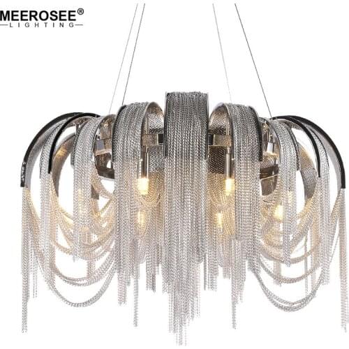 Luxury Pendant Lights Modern Aluminum Italian Tassel Vintage Lustre Hanglamp Restaurant Lustres e Pendentes Para Sala De Jantar