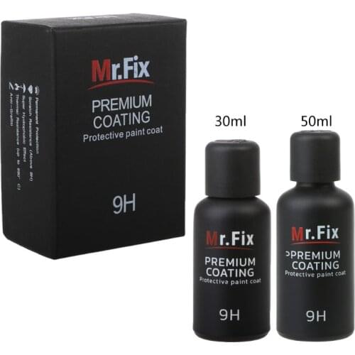 9H Car Oxidation Liquid Ceramic Coat Super Hydrophobic Glass Coating Set Car-Styling