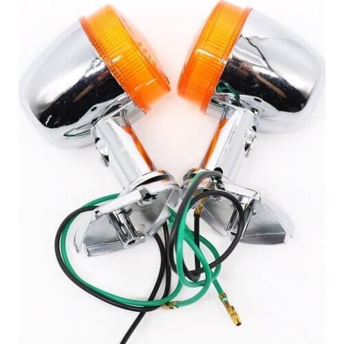 CA250 Motorcycle Turn Signal For Honda CA250, Earth Eagle, closed son, Prince Storm Magna, Iron Horse 400 Yellow Turn Lights