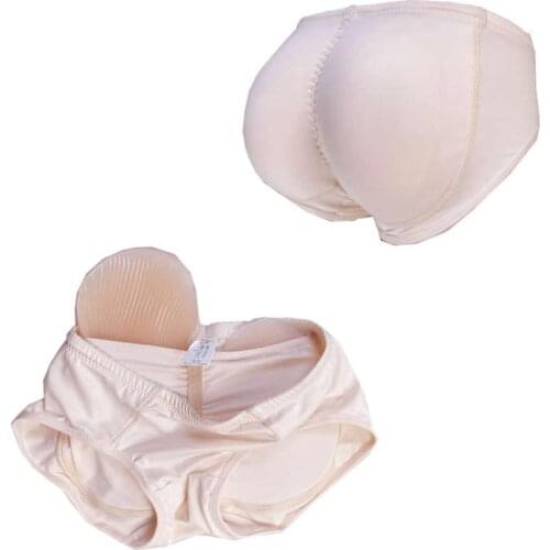 Silicone Butt Pads Enhancer False Ass Lift Fake Buttocks Padded Panties Hip Push Up Underwear Fake Buttock