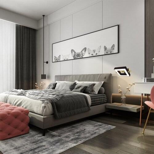 Modern led crystal wall lamp led wall light arandela lustre beside lamp bedroom