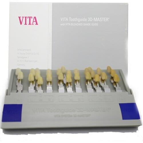 29-color VITA Toothguide 3D Master Resin Dental 3-Dcolorimetric Board