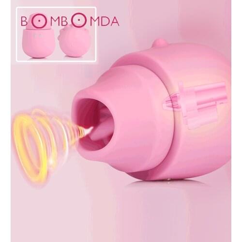 Tongue Licking Vibrator For Women Pussy Clit G spot Stimulator Nipple Massage Vibrating Egg Female Masturbate Sex Toys For Women