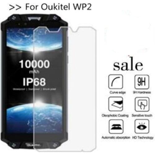 Tempered Glass For Oukitel WP2 Screen Protector Explosion proof Ultra-thin Front Film For Oukitel WP2 Cover Glass Film
