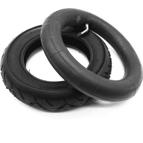 10x2.50 Tire and Inner Tube 10 inch for Electric Bike Scooter Rear Wheels Bent Valve