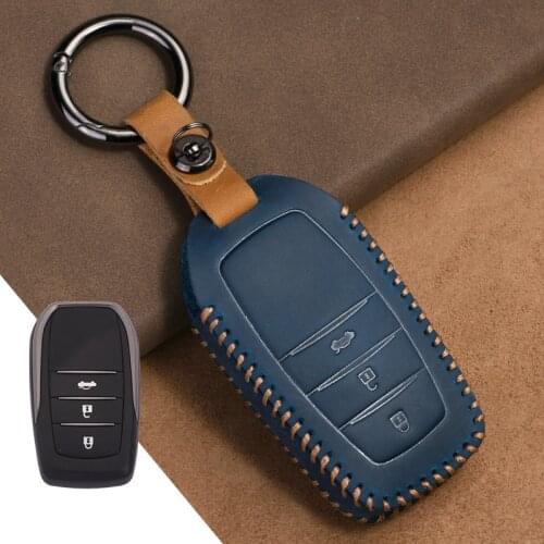 2021 Car Key Cover Case for Toyota C-hr Land Cruiser 200 Avensis Auris Corolla 2017 2018 2019 Accessories Keychain Protect