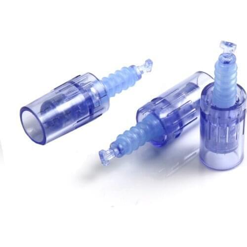 50pcs/lot Microneedle Beauty 9/12/36/42pins Electrical Disposable Needles Microneeding Derma Pen A6 Cartridge