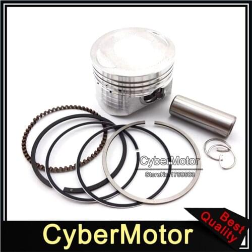 56mm Piston 15mm Pin Ring Kit For Chinese Lifan 150cc Engine Pit Dirt Trail Motor Bike ATV Quad 4 Wheeler Motorcycle