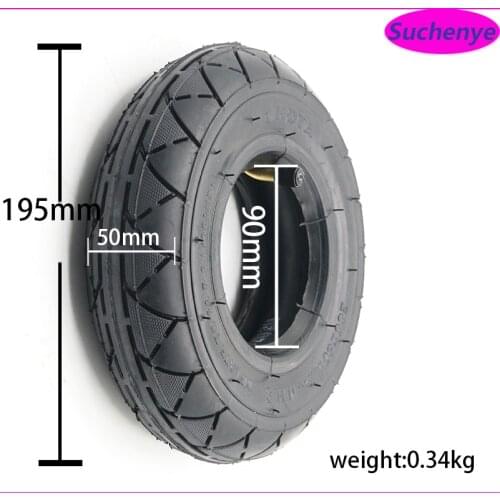 8 Inch 200x50 Tire Off Road Electic Scooter Outer Tyre Pneumatic tire for Mini Electric Scooter 200*50 Tire