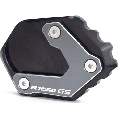 R1250 GS Accessories Motorcycle Kickstand Side Stand Extension Pad Plate Cover For BMW R1250GS R 1250GS R 1250 GS 2018-2019