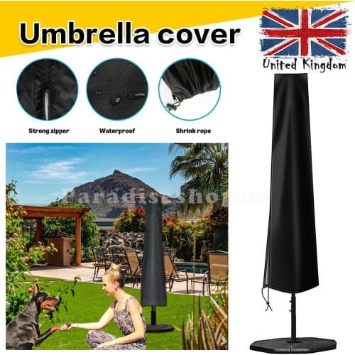 Large Waterproof Oxford Cloth Outdoor Sunshade Umbrella Cover Garden Patio Cantilever Parasol Rain Cover Outdoor Garden Supplies